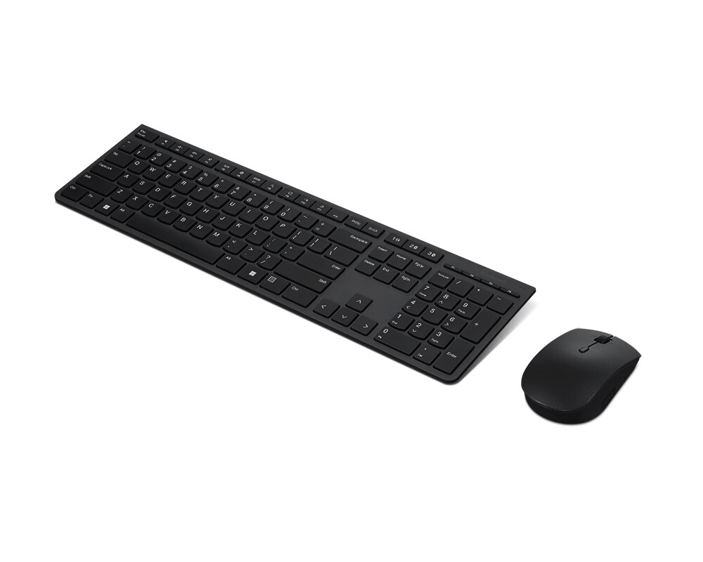 Клавиатура LENOVO Professional Wireless Rechargeable Combo Keyboard and Mouse US English & Euro 4