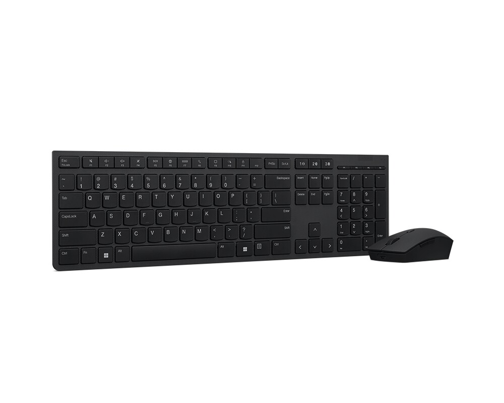 Клавиатура LENOVO Professional Wireless Rechargeable Combo Keyboard and Mouse US English & Euro 3