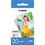 <span>Хартия</span> Canon Zink Paper ZP-203020S 20 Sheets (5 x 7.6 cm) for Zoemini Portable Printer <span class='catalog-num-in-name'>3214C002AB</span> - 