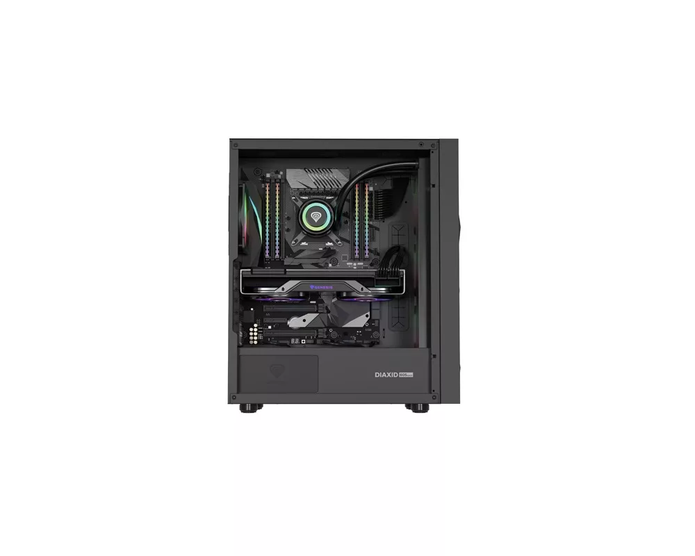 Кутия Genesis PC Case DIAXID 605 RGB Mini Tower Window 8