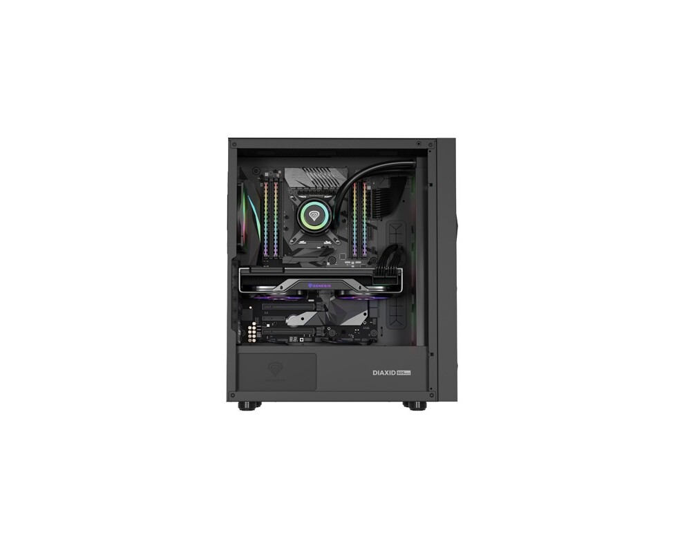 Кутия Genesis PC Case DIAXID 605 RGB Mini Tower Window 8