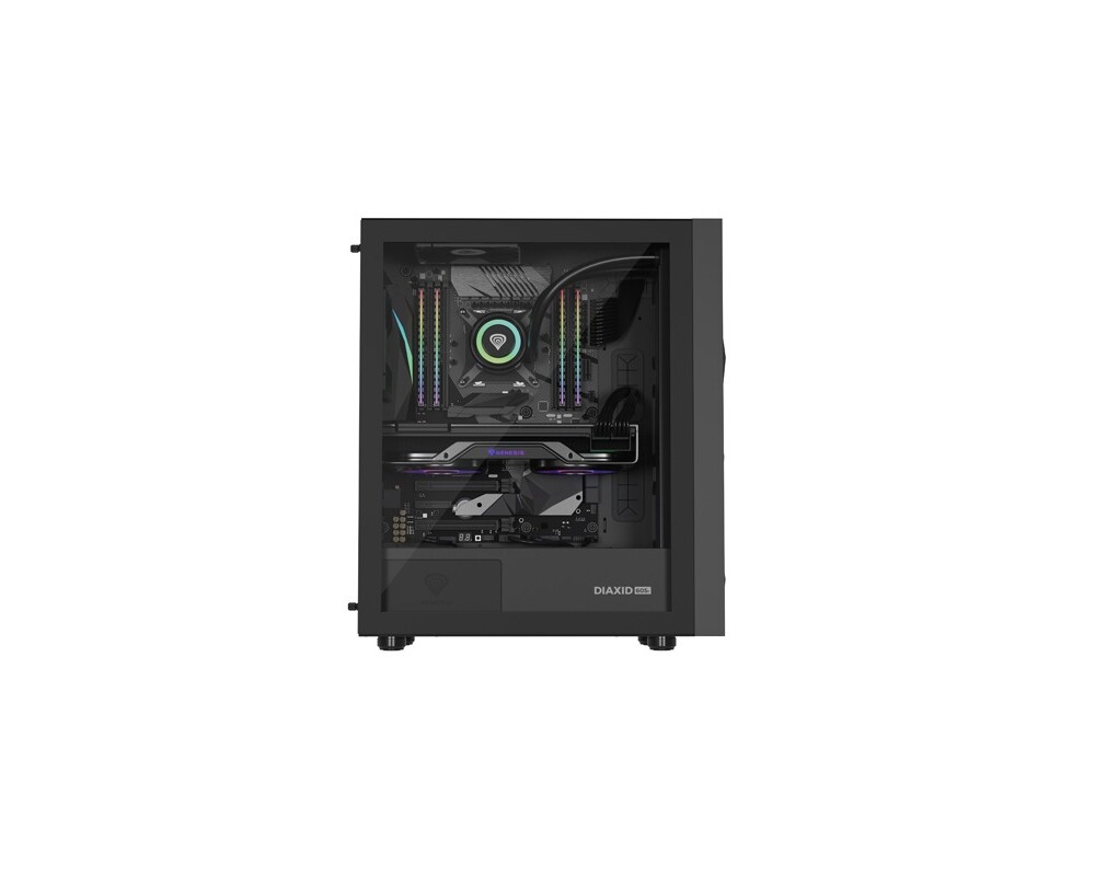 Кутия Genesis PC Case DIAXID 605F Mini Tower Window 2
