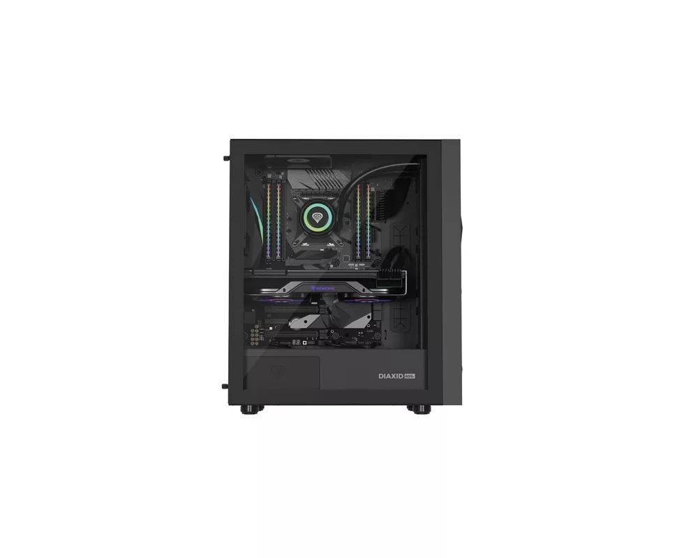 Кутия Genesis PC Case DIAXID 605F Mini Tower Window 2