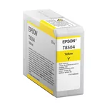 <span>Мастило</span> EPSON Singlepack Yellow T850400 UltraChrome HD ink 80ml <span class='catalog-num-in-name'>C13T850400</span> - 