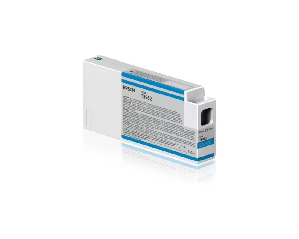 Мастило EPSON T5962 ink cartridge cyan standard capacity 350ml 1-pack 2