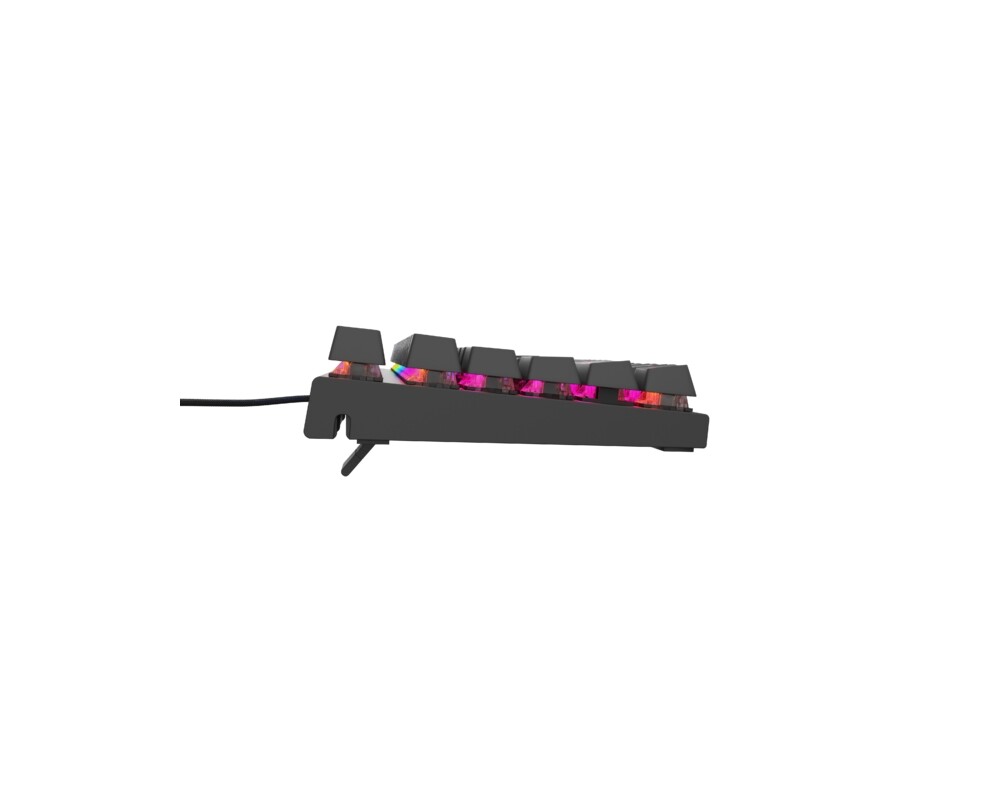 Клавиатура Genesis Mechanical Gaming Keyboard Thor 303 TKL RGB Backlight Brown Switch US Layout Black 4