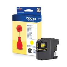  BROTHER LC121Y ink yellow 300pages for DCP-J752DW MFC-J470DW -J870DW 745572 LC121Y на топ цена - PIC.bg