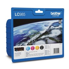 Brother LC-985 BK/C/M/Y VALUE BP Ink Cartridge Set 745578 LC985VALBP на топ цена - PIC.bg