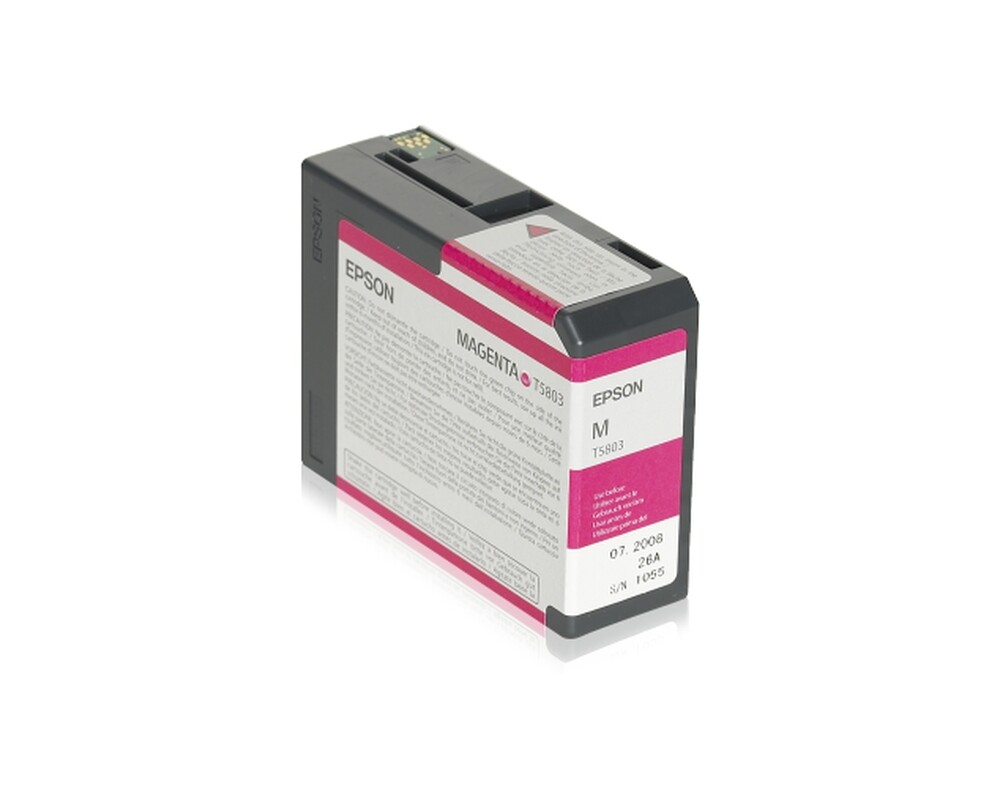 Мастило EPSON T5803 ink cartridge photo magenta standard capacity 80ml 1-pack 2