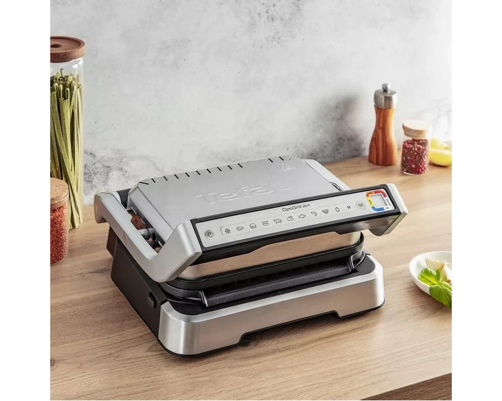 Грил и скара Tefal GC772D30 OPTIGRILL 2IN1 INOX EE 6