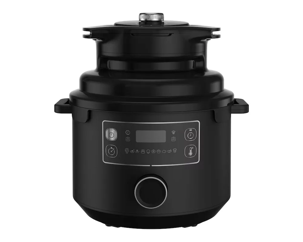 Мултикукър Tefal LF101810 FRY TURBO CRISPY LID BLK EU 2