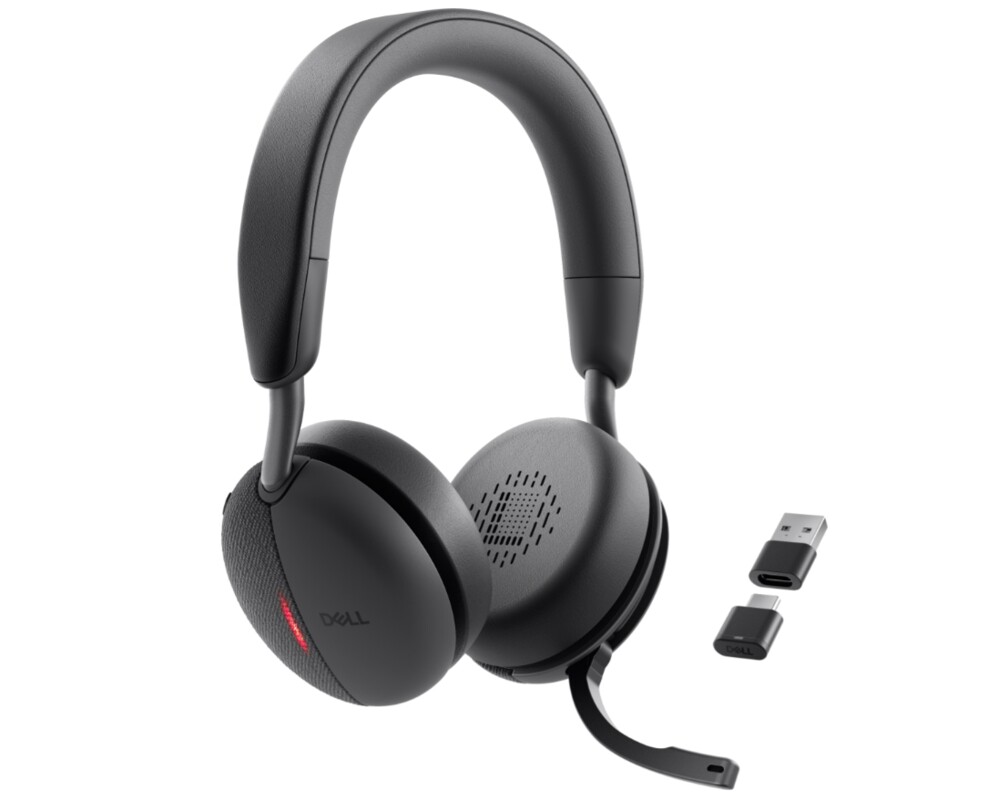 Слушалки Dell Pro Wireless ANC Headset WL5024 + Dell Pro Wired / Wireless Headset Ear Cushions - HE524 5
