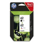 <span>Мастило</span> HP 62 original Ink cartridge N9J71AE Combo 2-Pack Standard Capacity Black and Colour cartridge <span class='catalog-num-in-name'>N9J71AE</span> - 