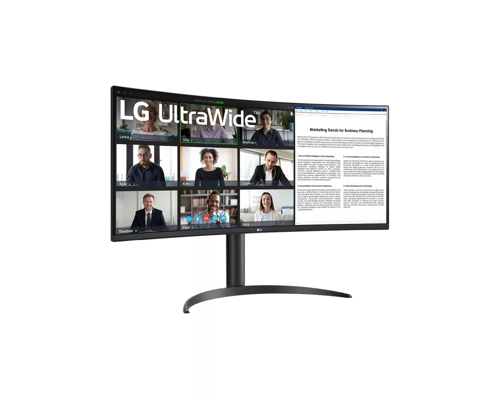 Монитор LG 34WR55QC-B 2