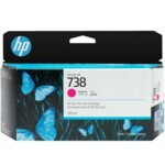 <span>Мастило</span> HP 738 130-ml Magenta DesignJet Ink Cartridge <span class='catalog-num-in-name'>498N6A</span> - 
