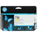 <span>Мастило</span> HP 738 130-ml Yellow DesignJet Ink Cartridge <span class='catalog-num-in-name'>498N7A</span> - 