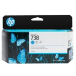 <span>Мастило</span> HP 738 130-ml Cyan DesignJet Ink Cartridge <span class='catalog-num-in-name'>498N5A</span> - 
