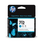 <span>Мастило</span> HP 712 29-ml Cyan DesignJet Ink Cartridge <span class='catalog-num-in-name'>3ED67A</span> - 