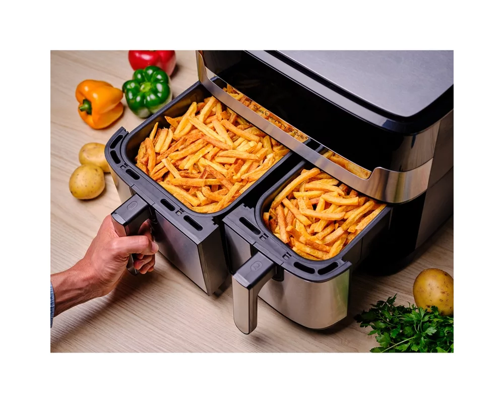 Уред за здравословно готвене Tefal EY905D10 DUAL EASY FRY & GRILL SS EU 4