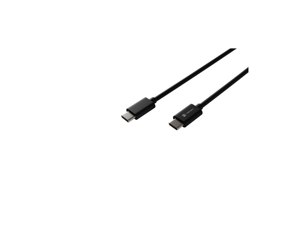 Кабел Natec USB-C(M) -> USB-C (M) 2.0 cable 1m pd 100w Black 2