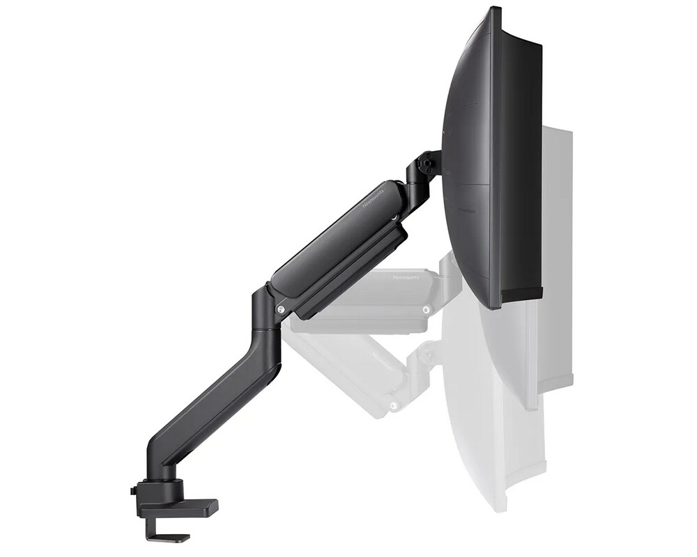 Стойка Neomounts Next Core Desk Mount 1 Ultra Wide Curved screen (topfix clamp & grommet) 4