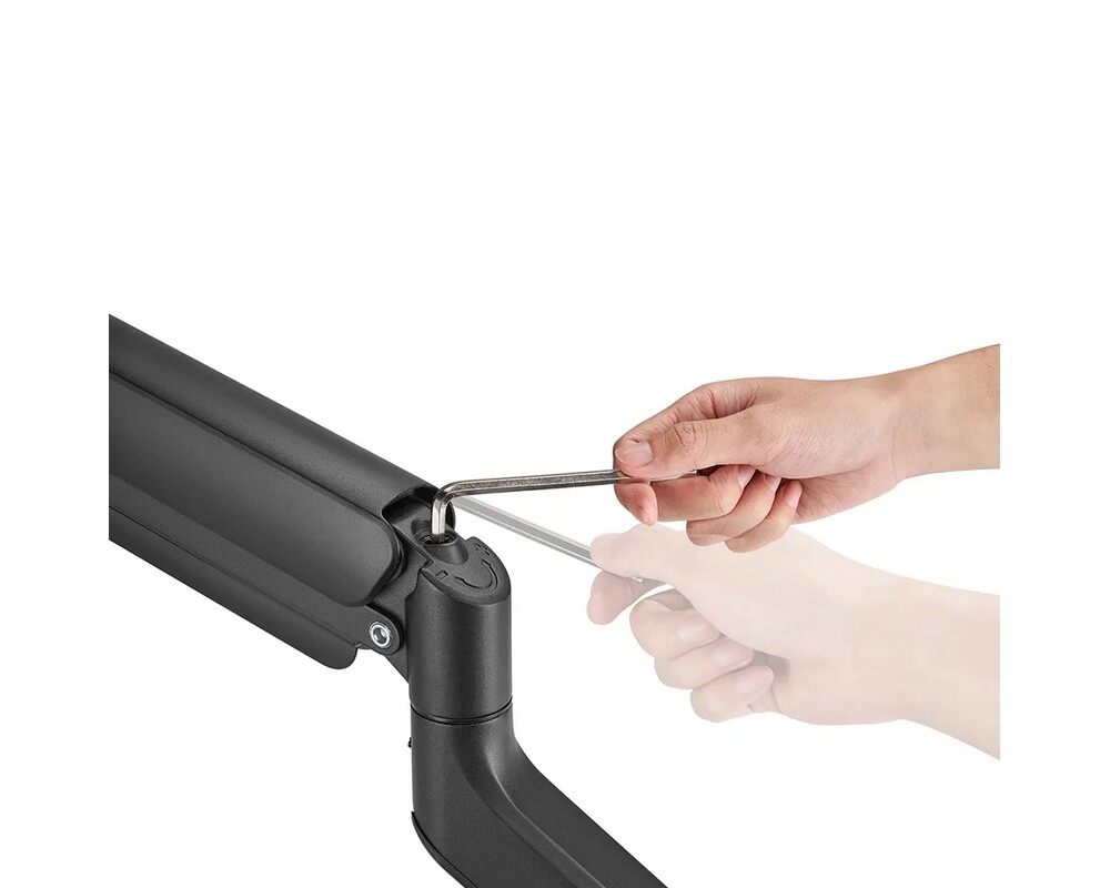 Стойка Neomounts Next Core Desk Mount 1 Ultra Wide Curved screen (topfix clamp & grommet) 5