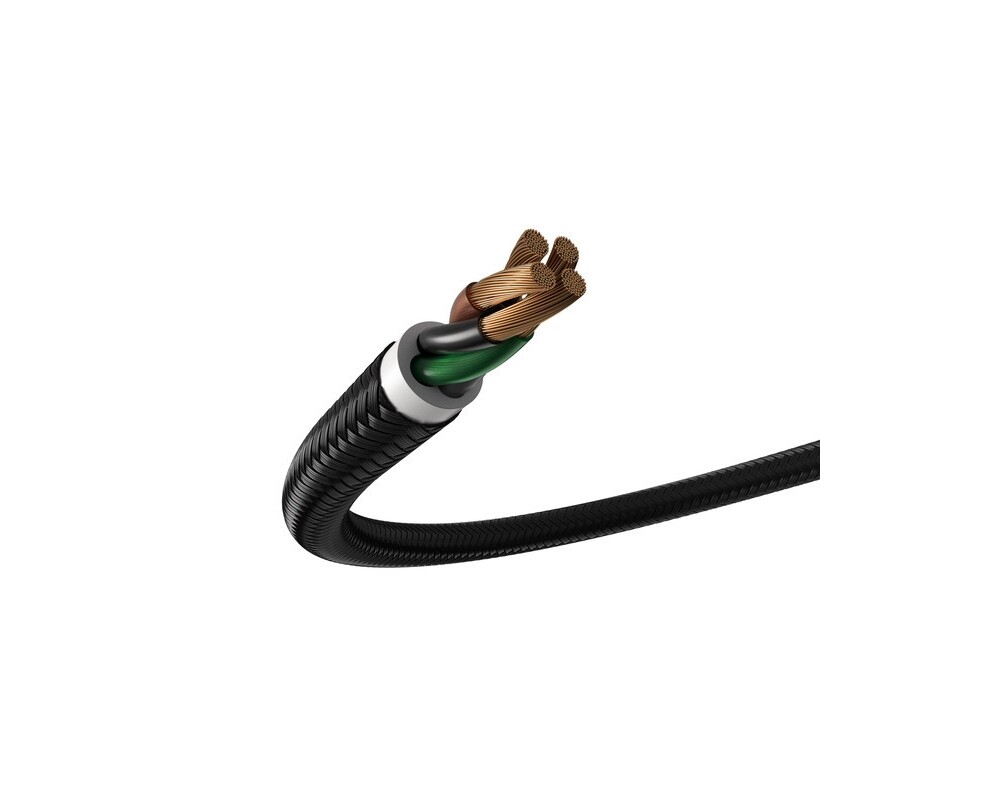 Кабел Natec USB micro(m) + Lightning(m) + USB-C(m) 3in1 cable 3