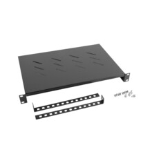  Lanberg 19&quot; fixed shelf 1U / 483x300mm 757783 AK-1004-B на топ цена - PIC.bg
