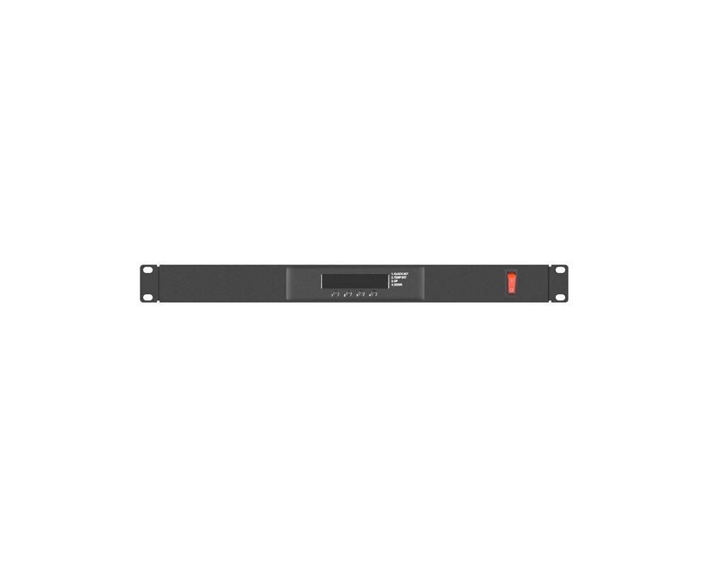 Сървърен аксесоар Lanberg 19" fan unit / ventilation panel with lcd 4 fans + thermostat 4