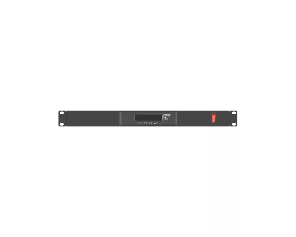 Сървърен аксесоар Lanberg 19" fan unit / ventilation panel with lcd 4 fans + thermostat 4
