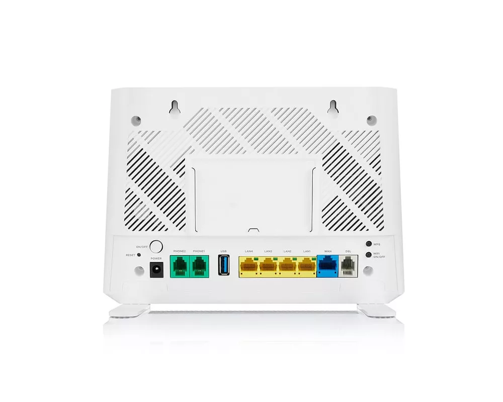 Рутер ZyXEL WiFi 6 AX1800 VDSL2 IAD 5-port Super Vectoring Gateway (upto 35B) and USB with Easy Mesh Support 2