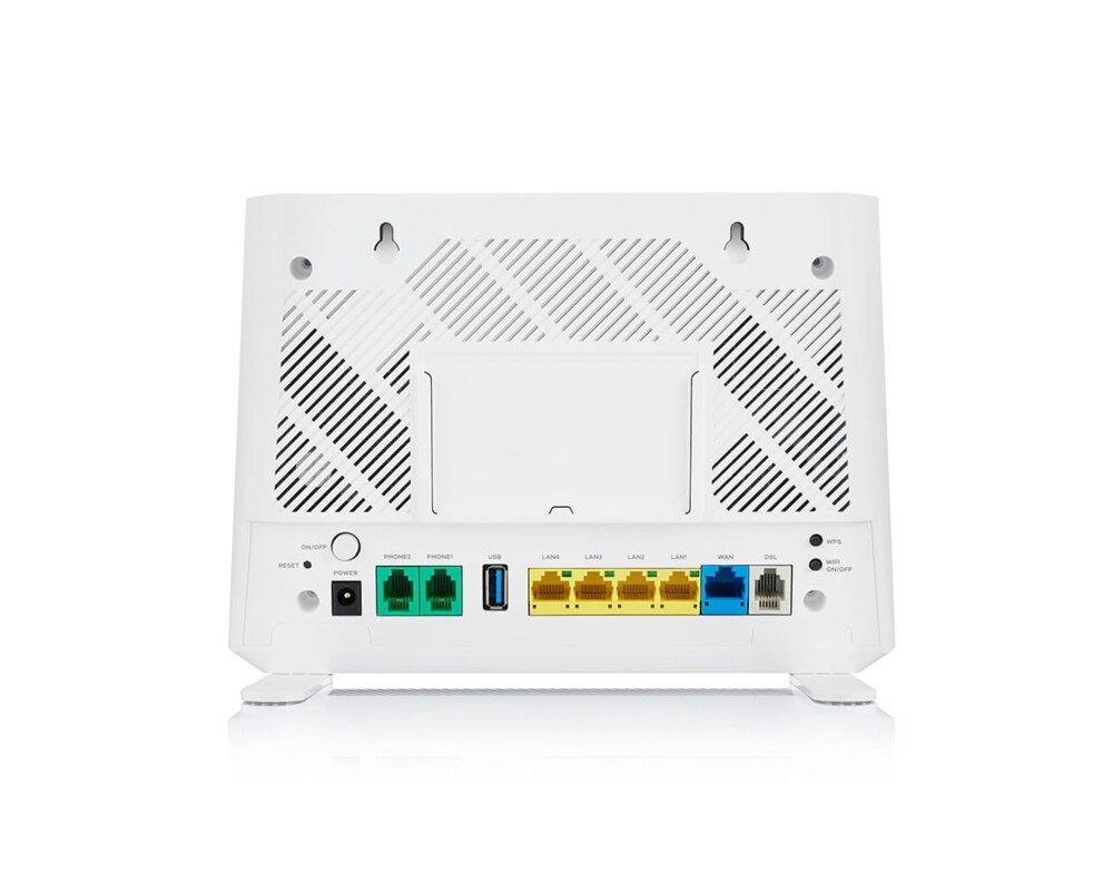 Рутер ZyXEL WiFi 6 AX1800 VDSL2 IAD 5-port Super Vectoring Gateway (upto 35B) and USB with Easy Mesh Support 2
