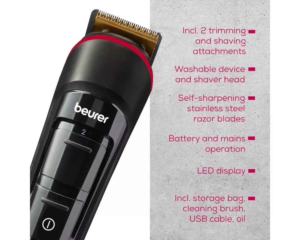 Тример Beurer MN4X beard styler 10