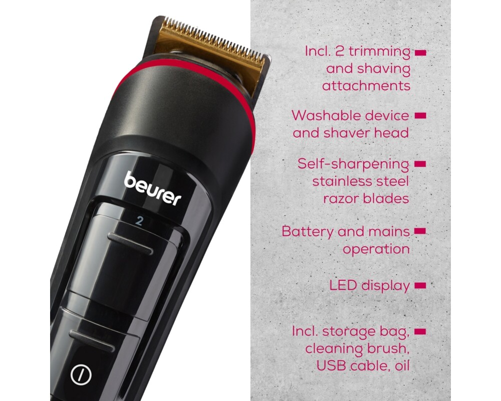 Тример Beurer MN4X beard styler 10