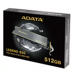 SSD ADATA LEGEND 850 512GB M2 2280 7