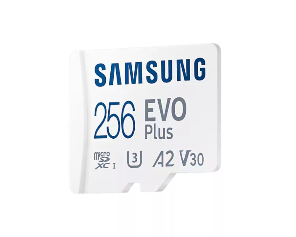 Флаш карта Samsung microSD EVO PLUS 256GB 2024 incl. SD Adapter 3