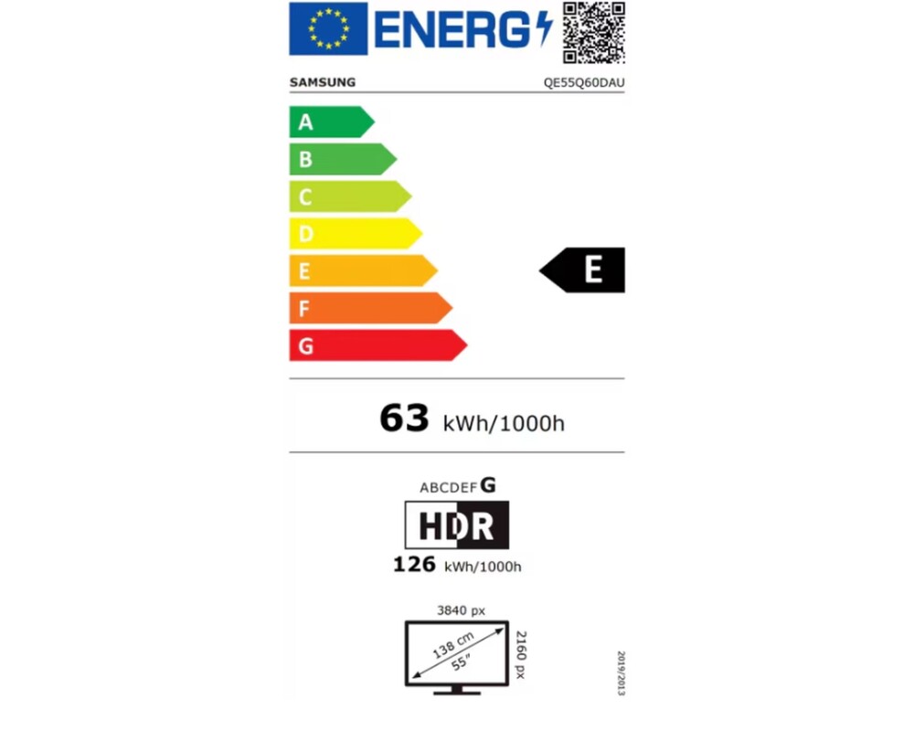 Телевизор Samsung 55" 55Q60D AI 4K QLED 7
