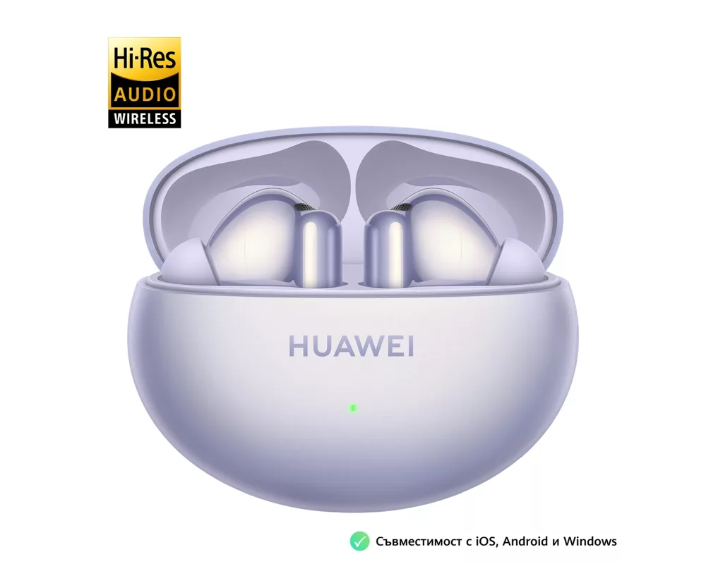Слушалки Huawei FreeBuds 6i Purple 3