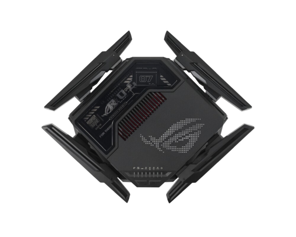 Рутер ASUS ROG Rapture GT-BE98 Quad-band WiFi 7 802.11be Gaming Router support new 320MHz bandwidth 4
