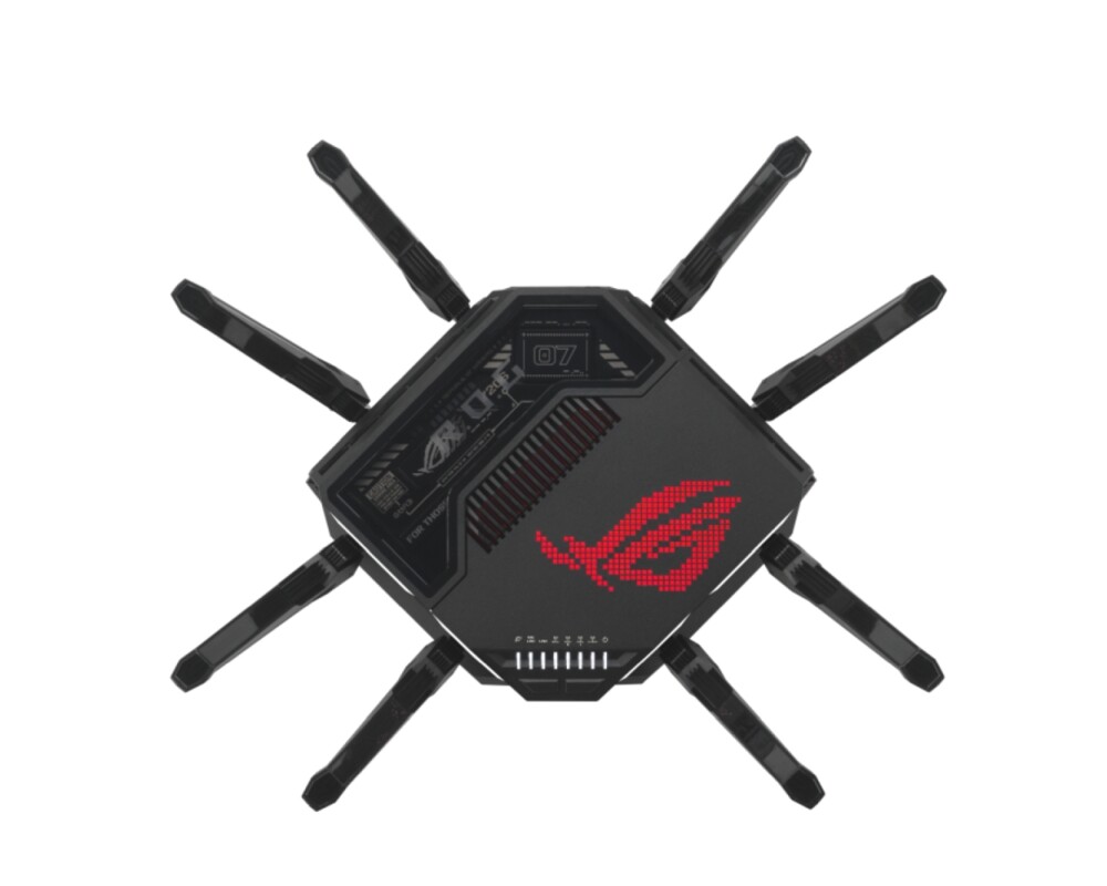 Рутер ASUS ROG Rapture GT-BE98 Quad-band WiFi 7 802.11be Gaming Router support new 320MHz bandwidth 5