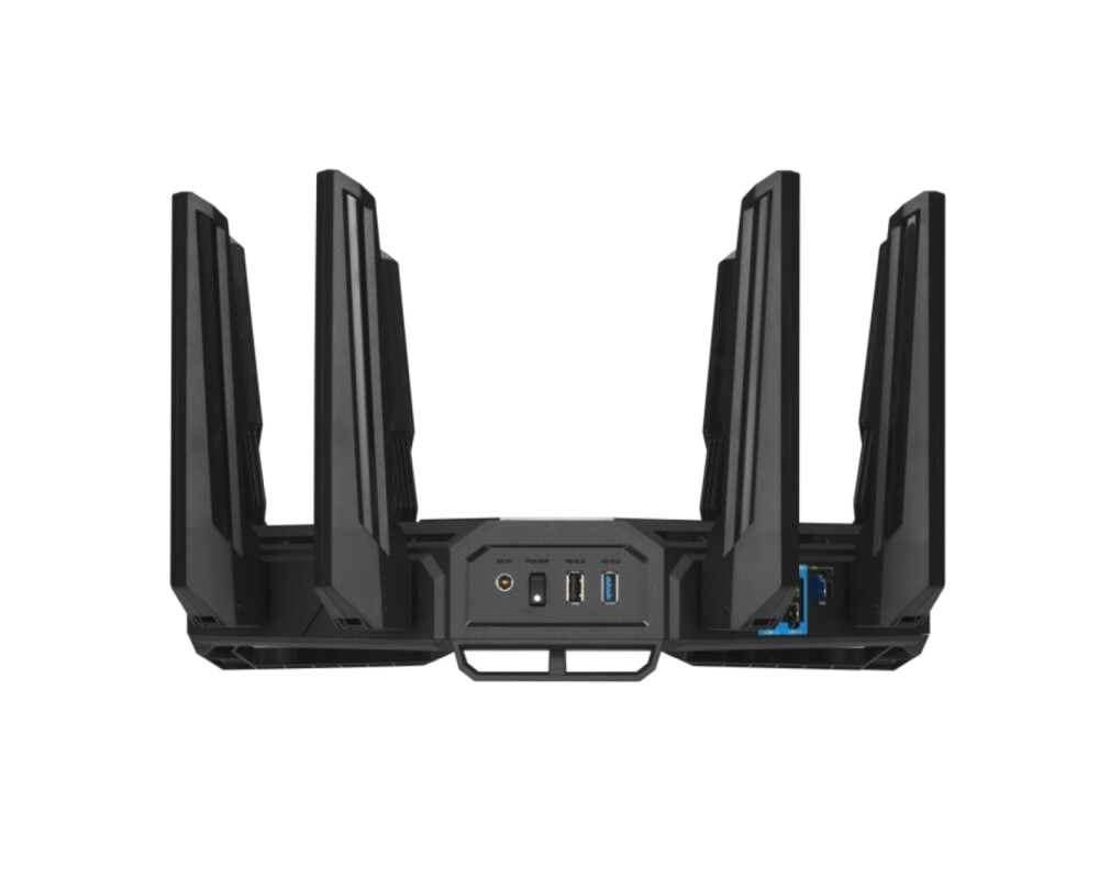 Рутер ASUS ROG Rapture GT-BE98 Quad-band WiFi 7 802.11be Gaming Router support new 320MHz bandwidth 7