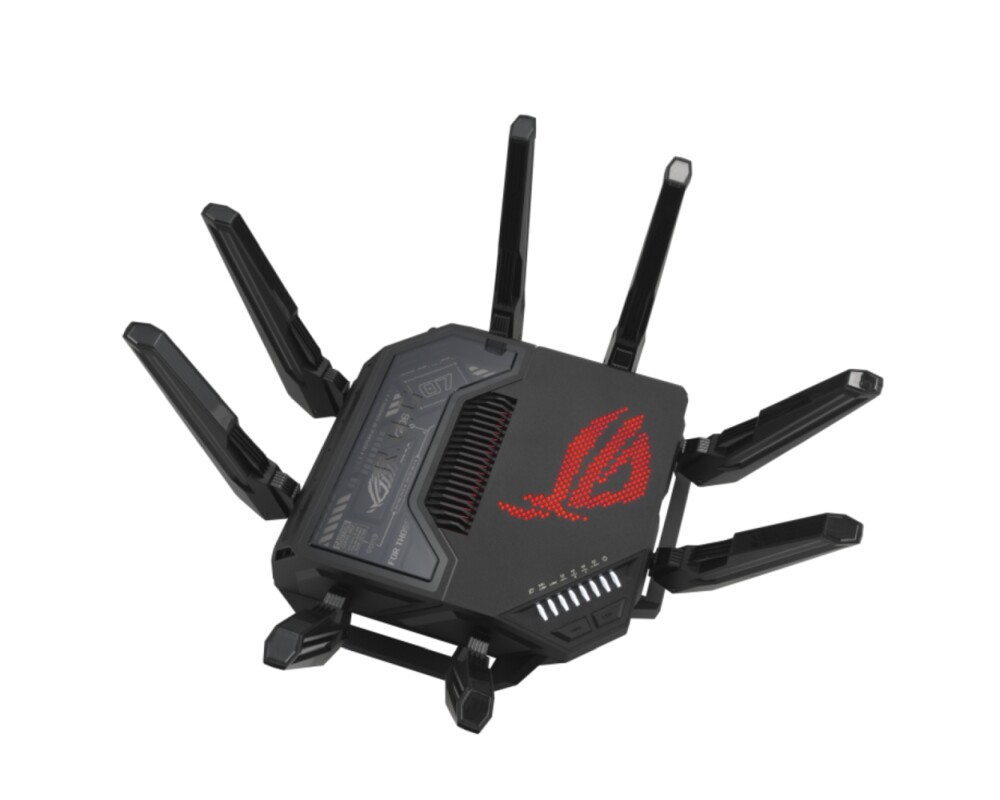Рутер ASUS ROG Rapture GT-BE98 Quad-band WiFi 7 802.11be Gaming Router support new 320MHz bandwidth 10