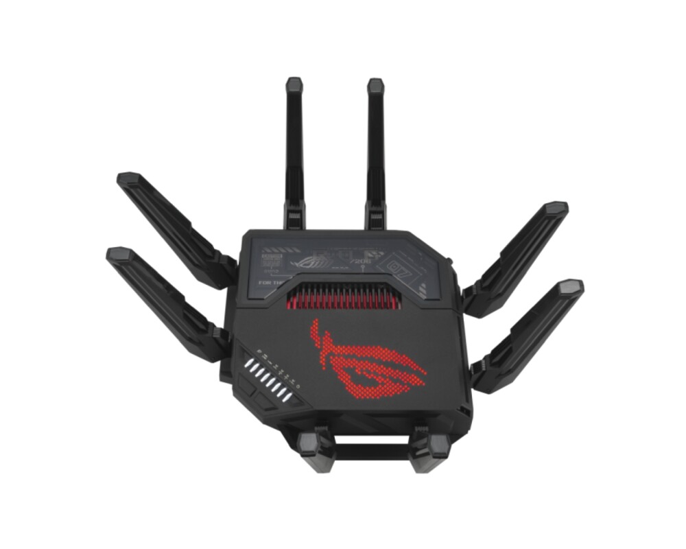 Рутер ASUS ROG Rapture GT-BE98 Quad-band WiFi 7 802.11be Gaming Router support new 320MHz bandwidth 6