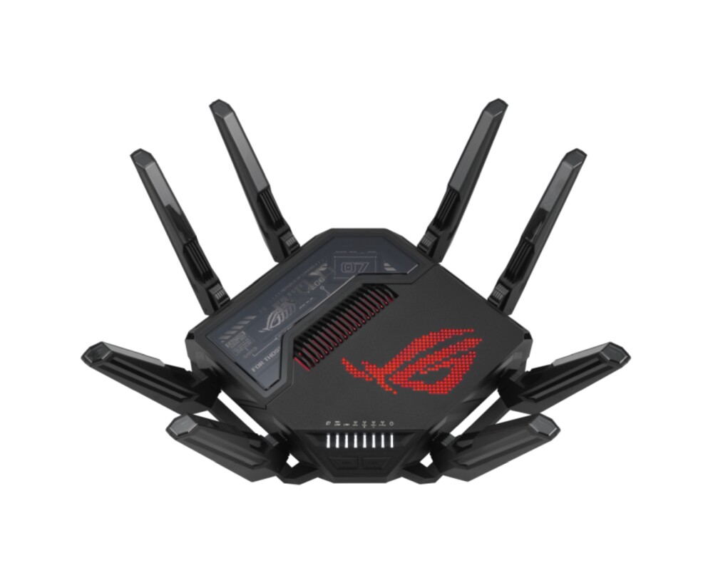Рутер ASUS ROG Rapture GT-BE98 Quad-band WiFi 7 802.11be Gaming Router support new 320MHz bandwidth 12