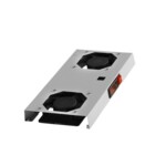<span>Сървърен аксесоар</span> Formrack Cooling unit with 2 fans and on/off swith for wall mounting 19" racks <span class='catalog-num-in-name'>F021F2V</span> - 