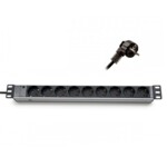 <span>Сървърен аксесоар</span> Formrack 19" 9 way power outlet strip (Schuko 230V)  Aluminium 1U <span class='catalog-num-in-name'>620S09</span> - 