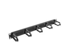  Lanberg 19&quot; cable management AK-1203-B brush panel 5 rings- type b 1U 761454 AK-1203-B на топ цена - PIC.bg