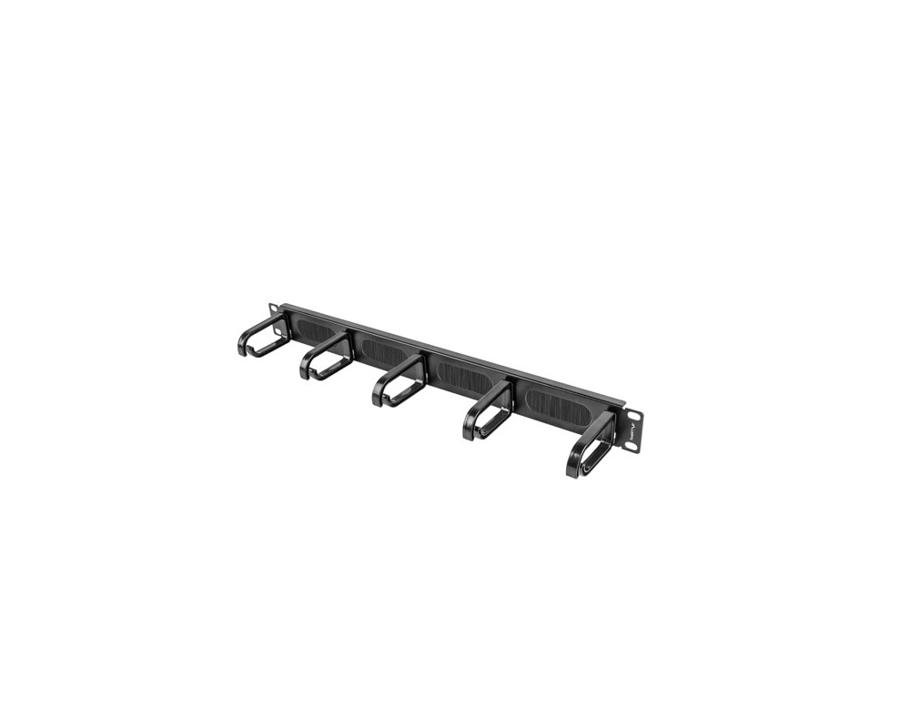 Аксесоар Lanberg 19" cable management AK-1203-B brush panel 5 rings- type b 1U 3