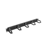 <span>Аксесоар</span> Lanberg 19" cable management AK-1203-B brush panel 5 rings- type b 1U <span class='catalog-num-in-name'>AK-1203-B</span> - 