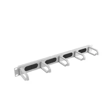  Lanberg 19" cable management AK-1203-S brush panel 5 rings- type b 1U 761457 AK-1203-S на топ цена - PIC.bg